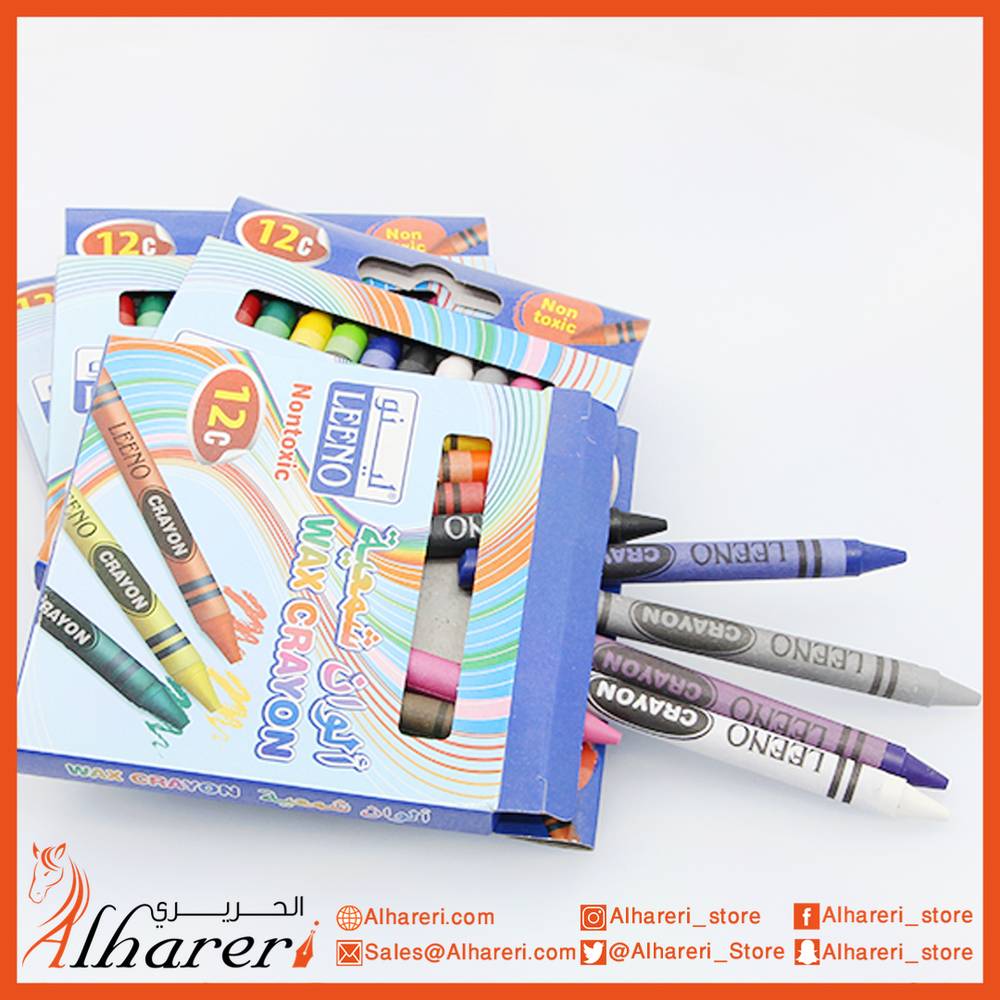 Set Wax Caryon Small 12 Colors