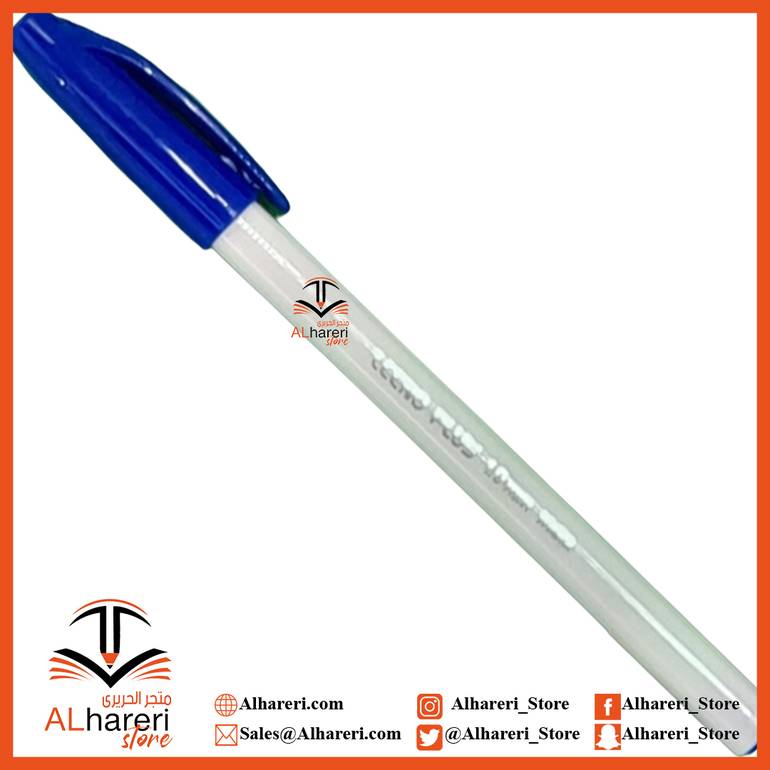 قلم حبر جاف أزرق لينو بلس 1.0ملم