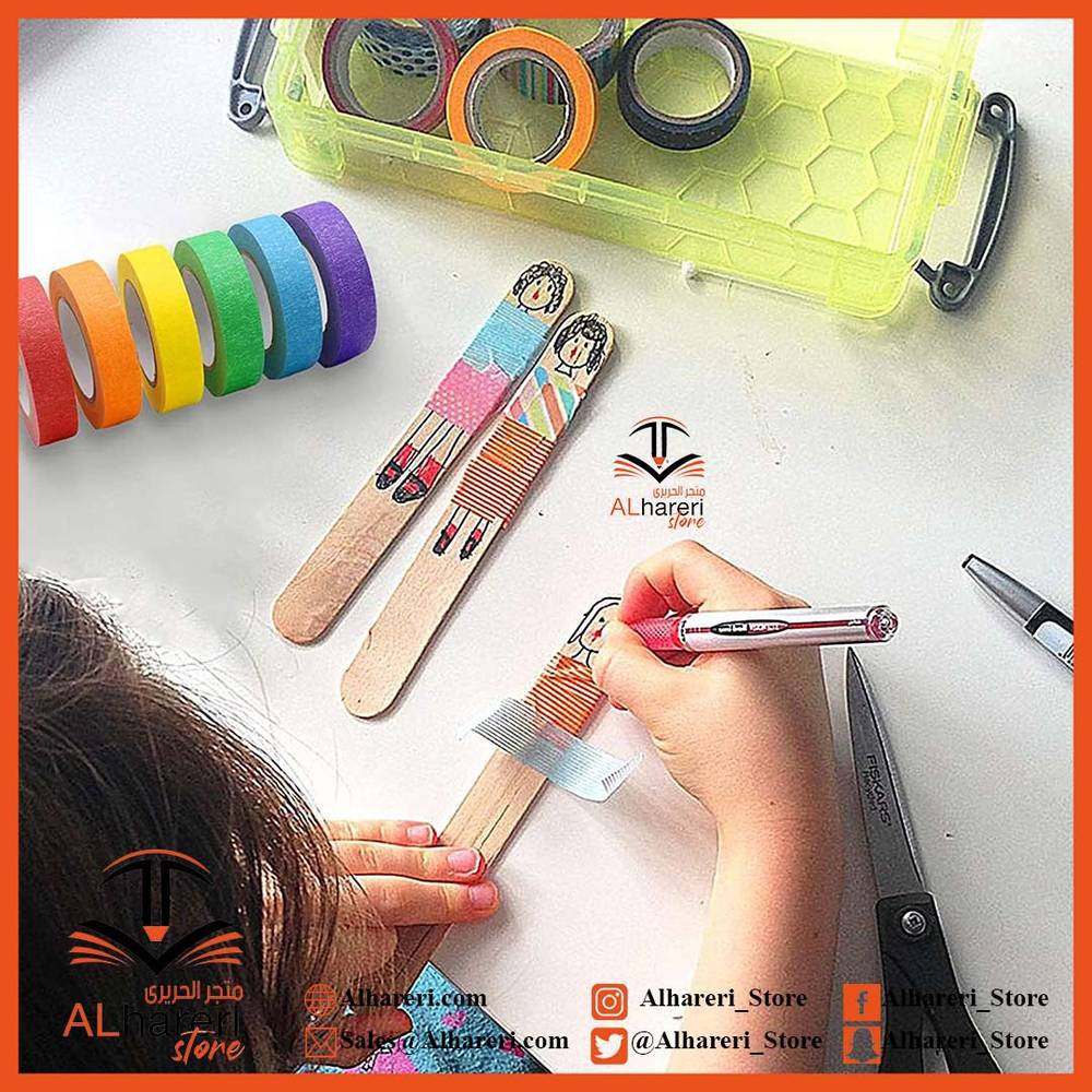 حزمة عصي اعواد ايسكريم خشبية وسط BQ-8252