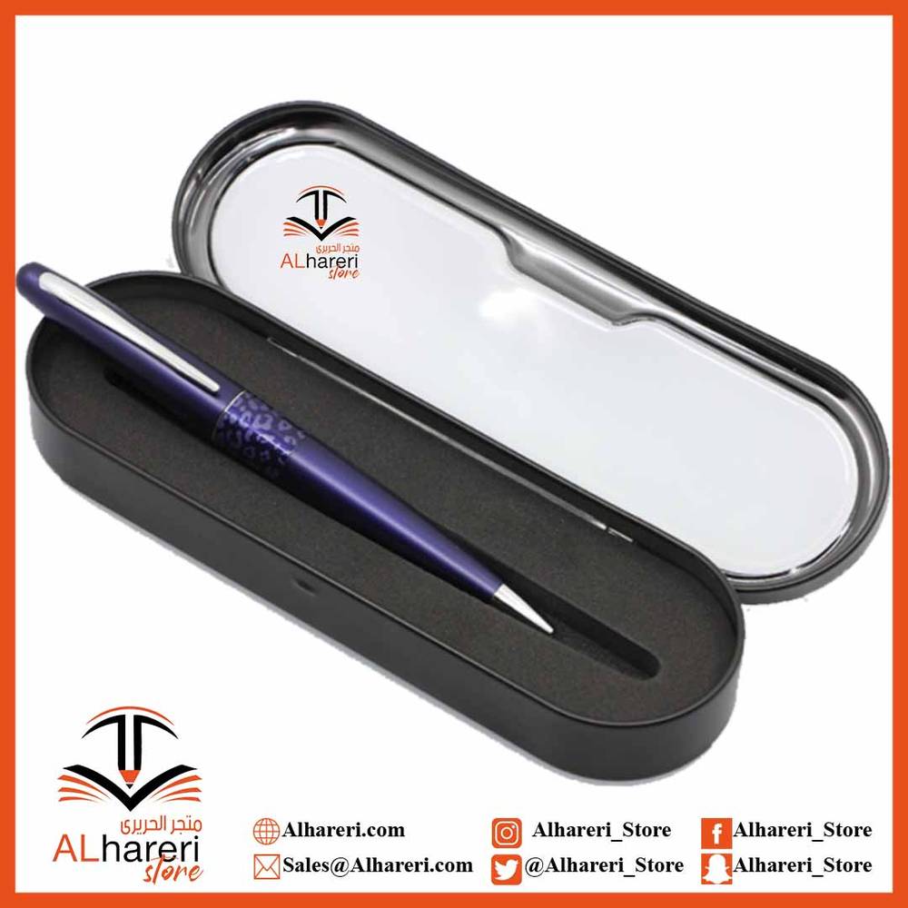 قلم بايلوت فخم حبر جاف اسطوانة برقوقي FP-MR2-M-LPD-L