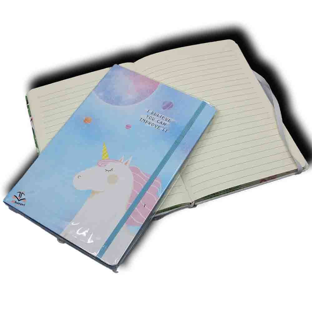 Unicorn Cover Agenda Journal Notebook | 100 Sheets