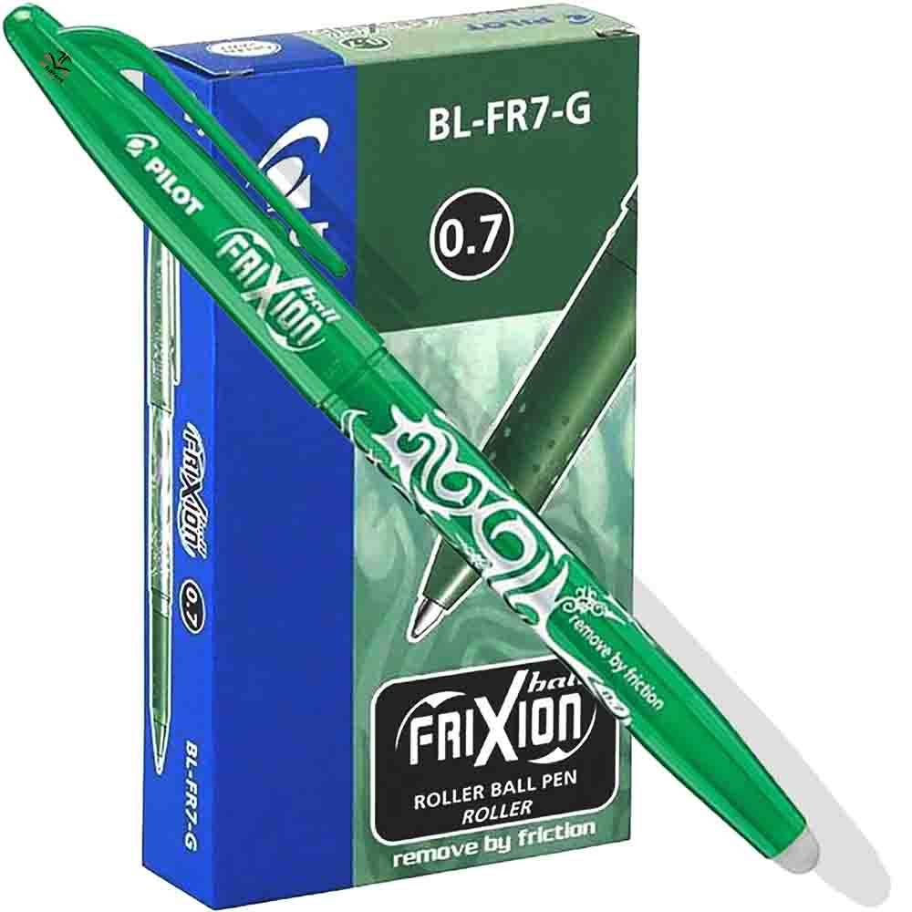 1 Image of Pilot FriXion Ball Green 0.7mm Pen | Alhareri Store