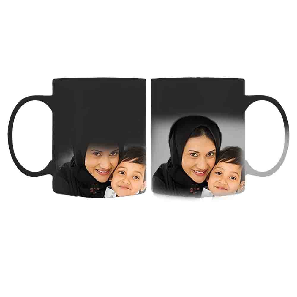 Ceramic Mug | Magic Black | 11oz | Heat Transfer Printable