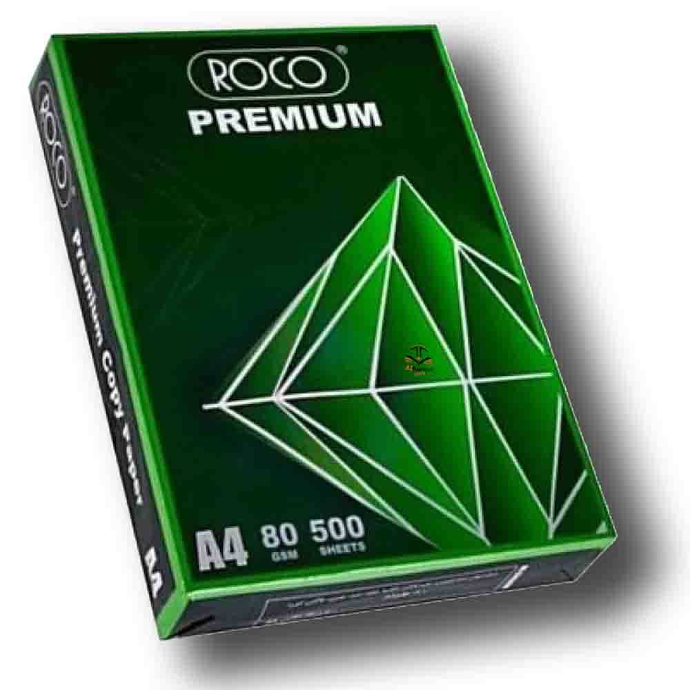 ورق طباعة ROCO A4 أبيض 80 جم - 500 ورقة