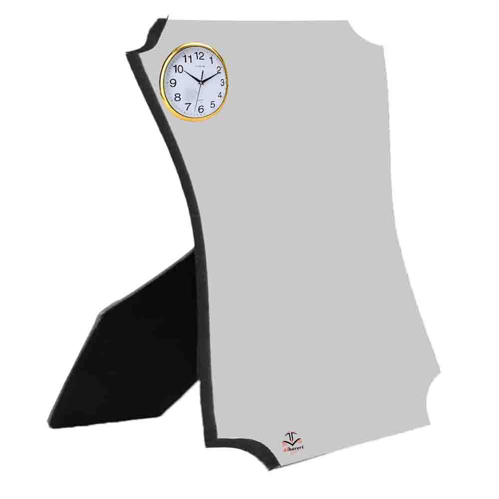 MDF Photo Frame | No. 03 with Clock | Thermal Printing Compatible