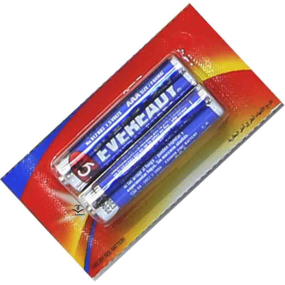 Set of 2 Dry battery EVEREADY AAA LR03 1.5V