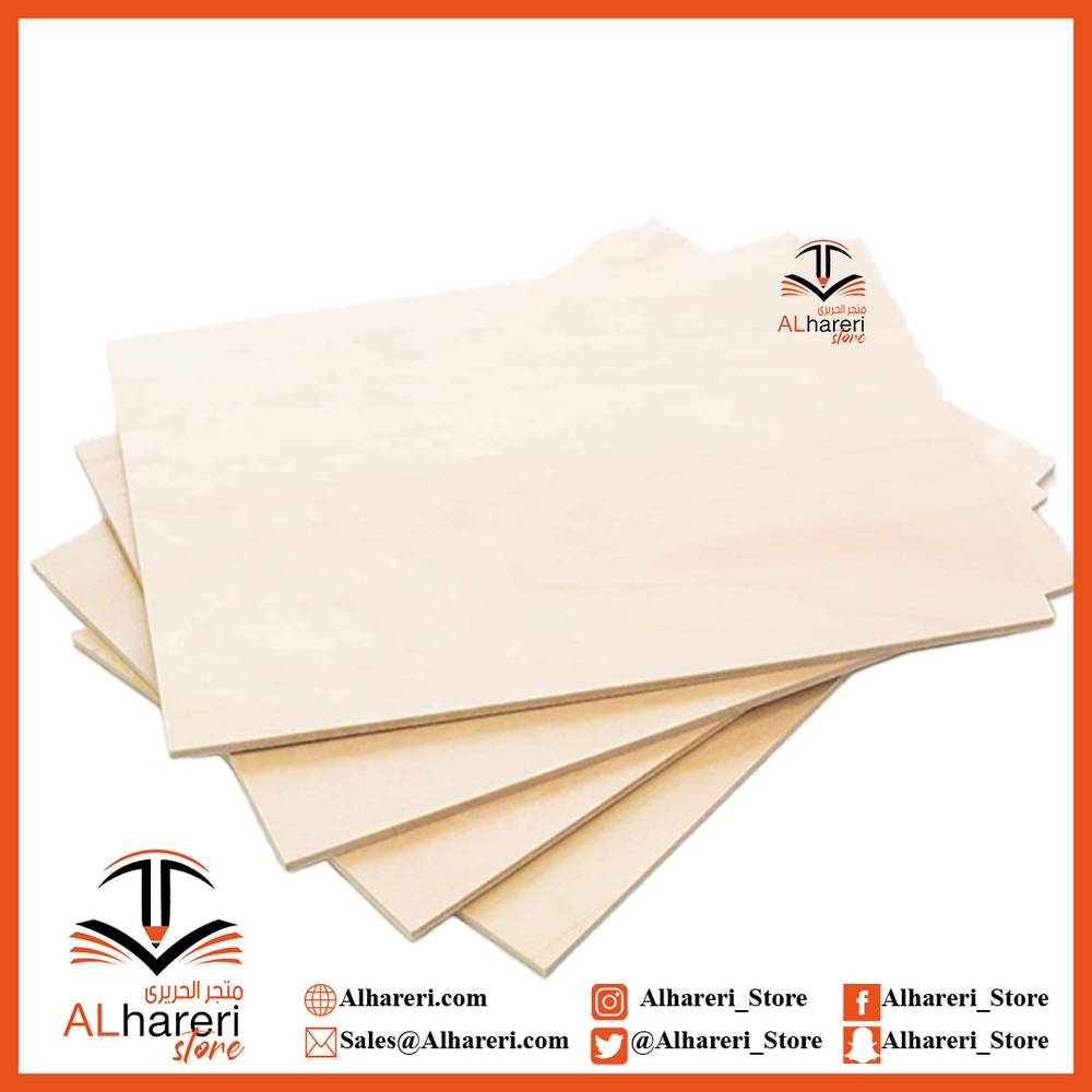 قطعتان لوح ابلاكاش للاعمال الفنية حجم A4