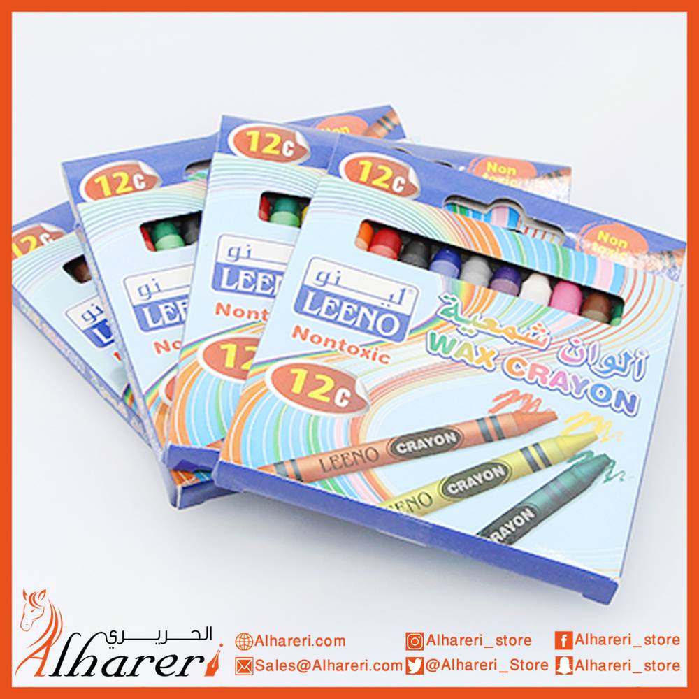 Set Wax Caryon Small 12 Colors