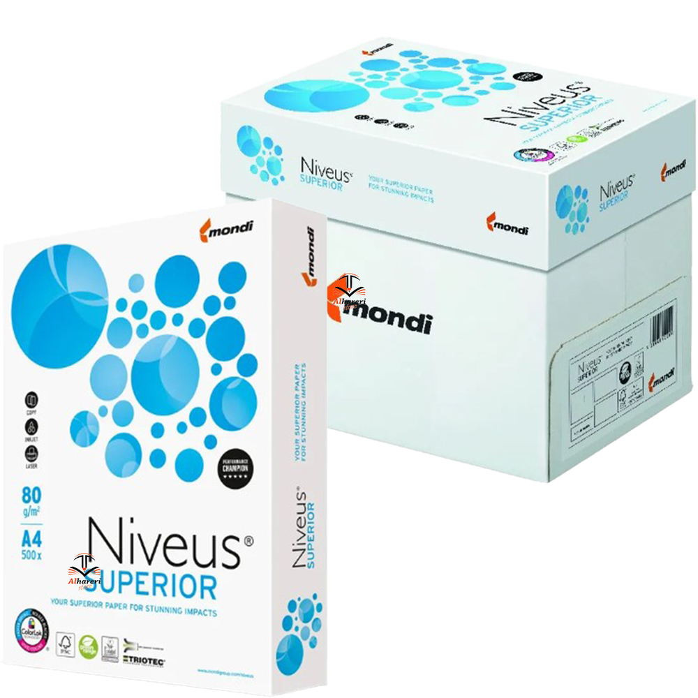 Printing Paper A4 5 Ream 80grm Mondi Niveus Top