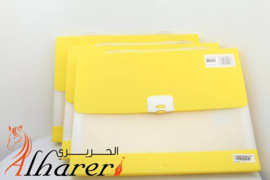 A4 Expanding File Bag DC4081-LY - LEENO
