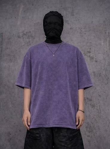  أوفر سايز مغسول Purple