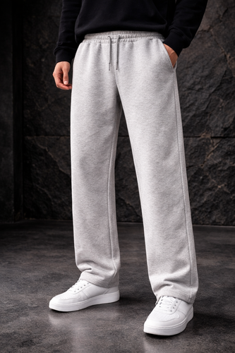 بنطال رمادي ميلانج (Heather Grey)