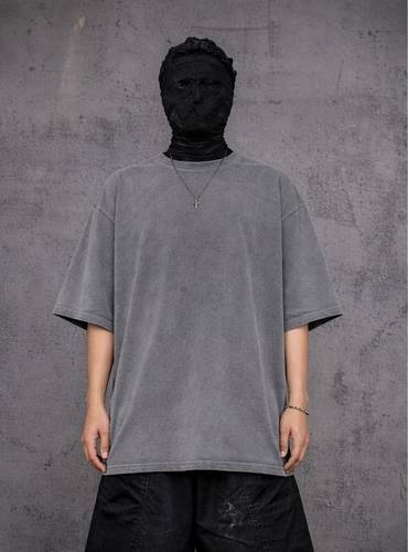  أوفر سايز مغسول Gray