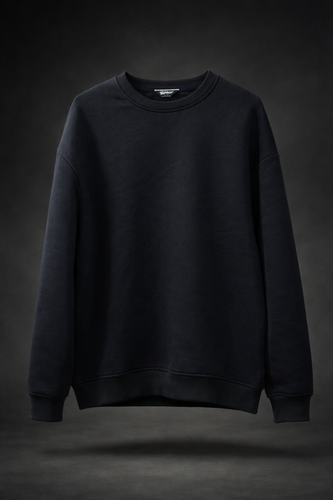 بلوفر Dark Navy  سادة