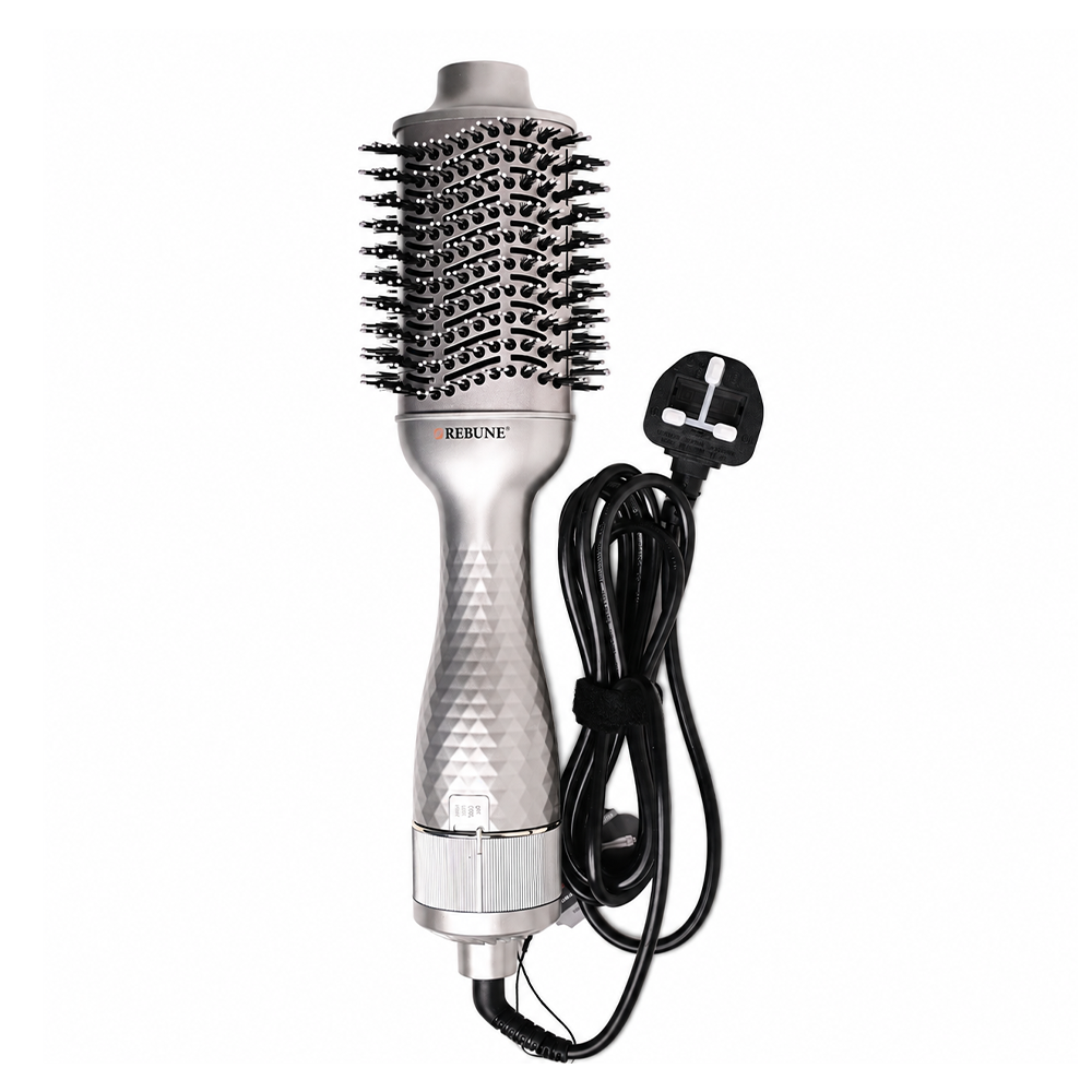  استشوار شعر ريبون3 مستويات حرارة - 1300 واط - فضي - RE-2126