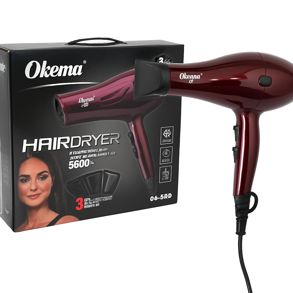 مجفف الشعر هوائي 2400 واط من اوكيما OK5800