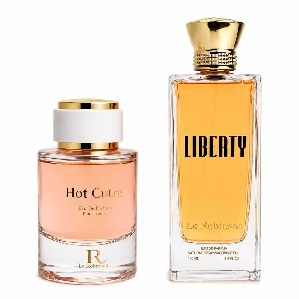 عطرين هوت كوتير +ليبرتي ماركة روبنسون  كل عطر 100مل