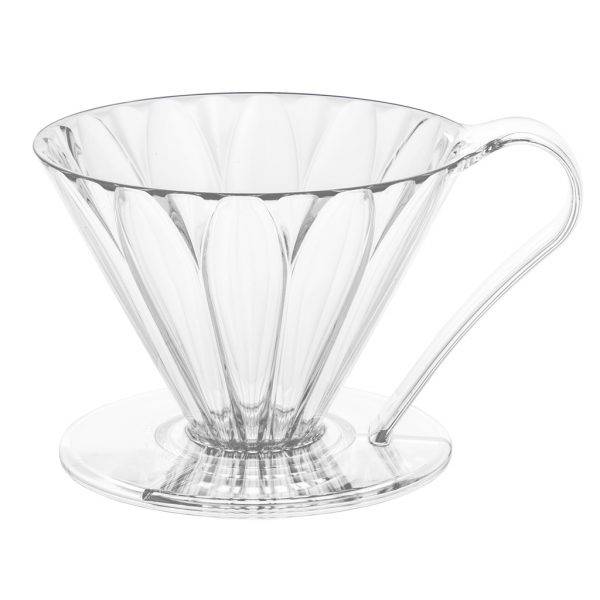Cafec Dripper Clear 2cup - قمع  كافيك بلاستيك 2كوب