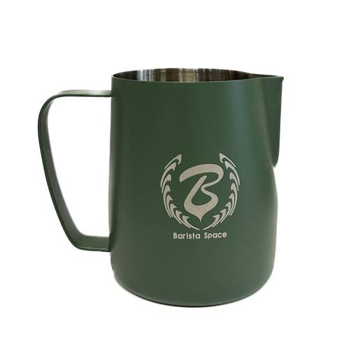 Barista Space Teflon Blackish Green Pitcher 