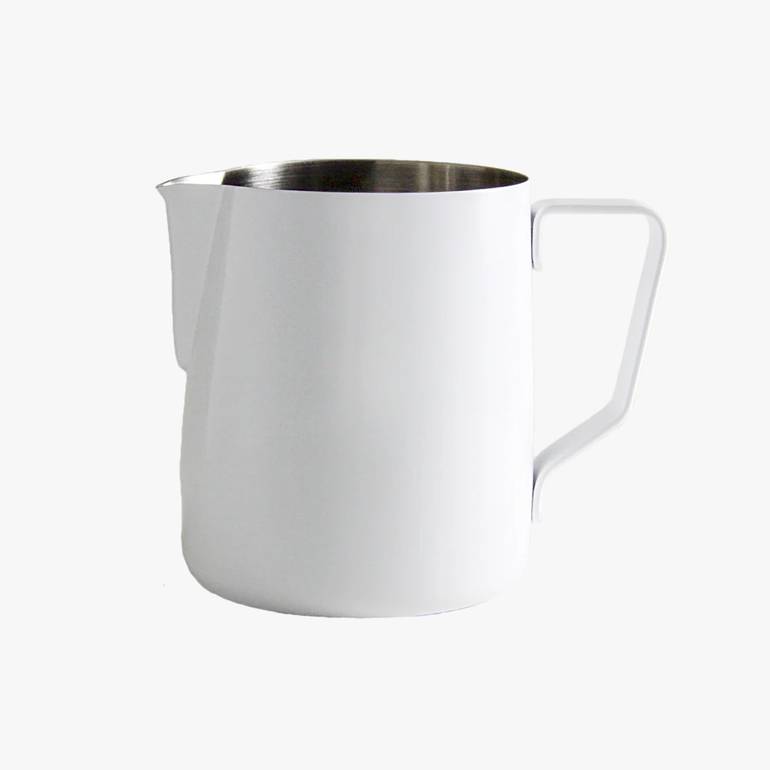 Coffee Accessories 600ml white milk jug ابريق تبخير 600 مل أبيض