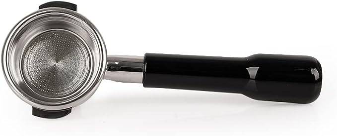 E61 Naked portafilter Black