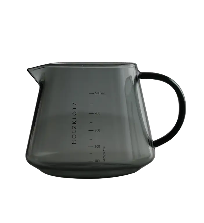  Holz Klotz Line drip server 3cups 500ml Smoky ابريق تقديم 500مل
