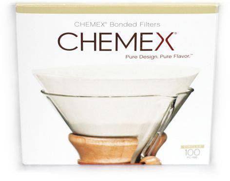 Chemex Bonded Filter Unfolded Filter papers 6cup - فلاتر ورقية