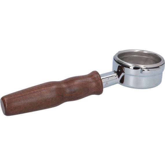 Walnut Naked portafilter for E61 58mm