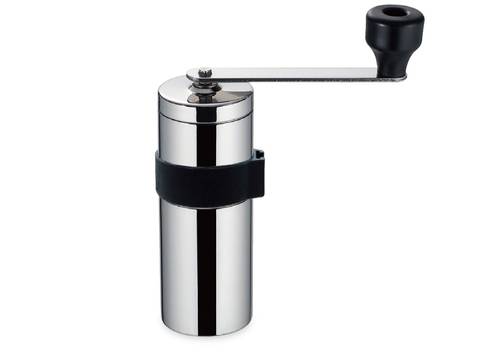 MILLU Coffee Grinder Migaki shiny Steel color مطحنة ميلو اليدوية 