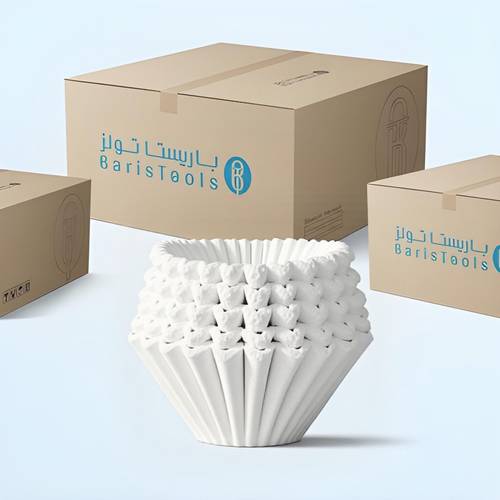 Coffee Paper Filters size13 F002 فلاتر قهوة اليوم مقاس 13 (مجموعه 8 كراتين)