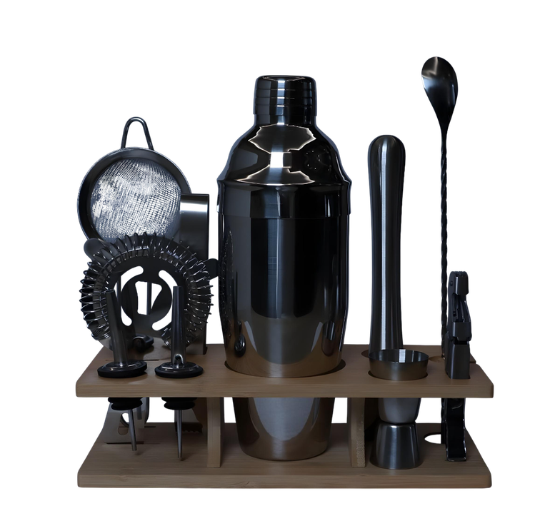 Set of shaker - steel