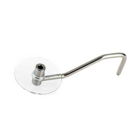 Comandante Crank & Lid Clear غطاء كوماندانتي بذراع شفاف