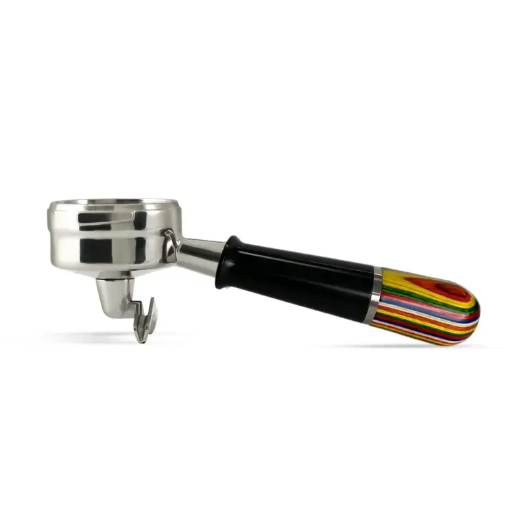 Pesado Double Spout 58mm LM/E61 Balck Iris بورتافلتر بيسادو مزدوج 58ملم أبيض خشب