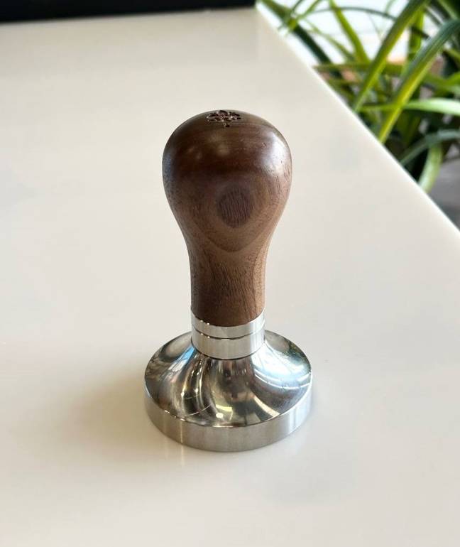 Eureka Tamper 58.3mm Walnut مكبس يوريكا 58.3ملم خشب