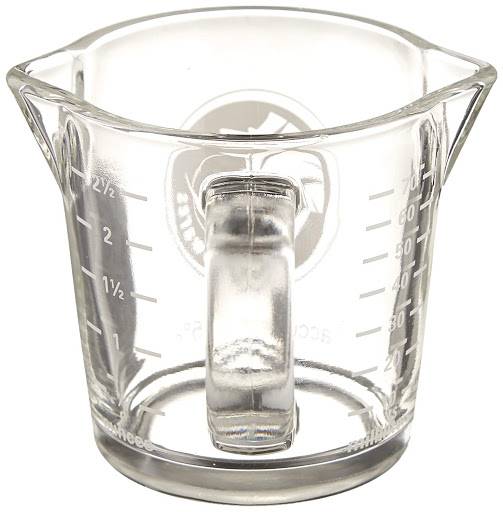 Rhinowares double spout shot glass