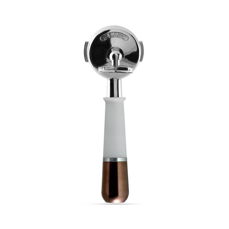 Pesado Double Spout 58mm LM/E61 White Bronze بورتافلتر بيسادو مزدوج 58ملم أبيض برونزي