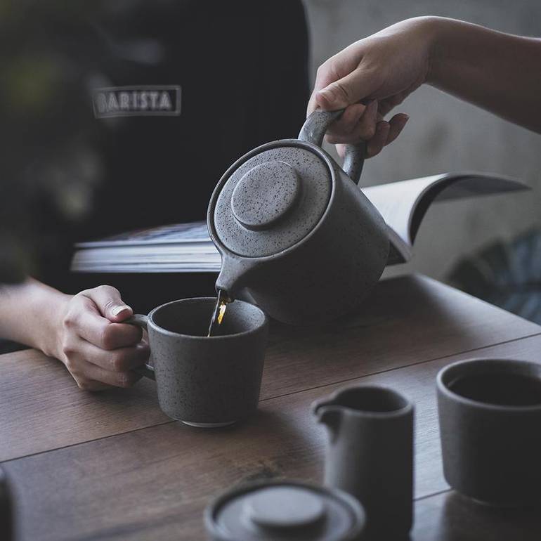  Loveramics Teapot With Infuser Granite 600ml - ابريق شاي