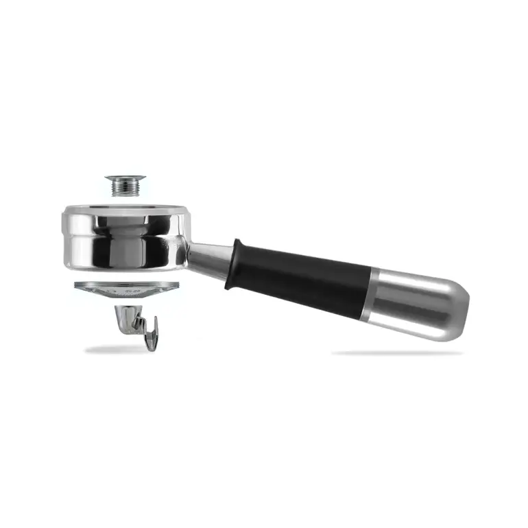 Pesado HYBRID Double Spouted Portafilter 58mm LM/E61 Black Silver 