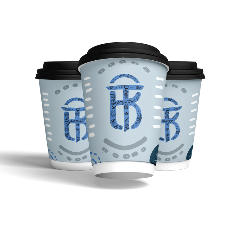 Barista Tools Paper Cups 9oz 40ps With cover