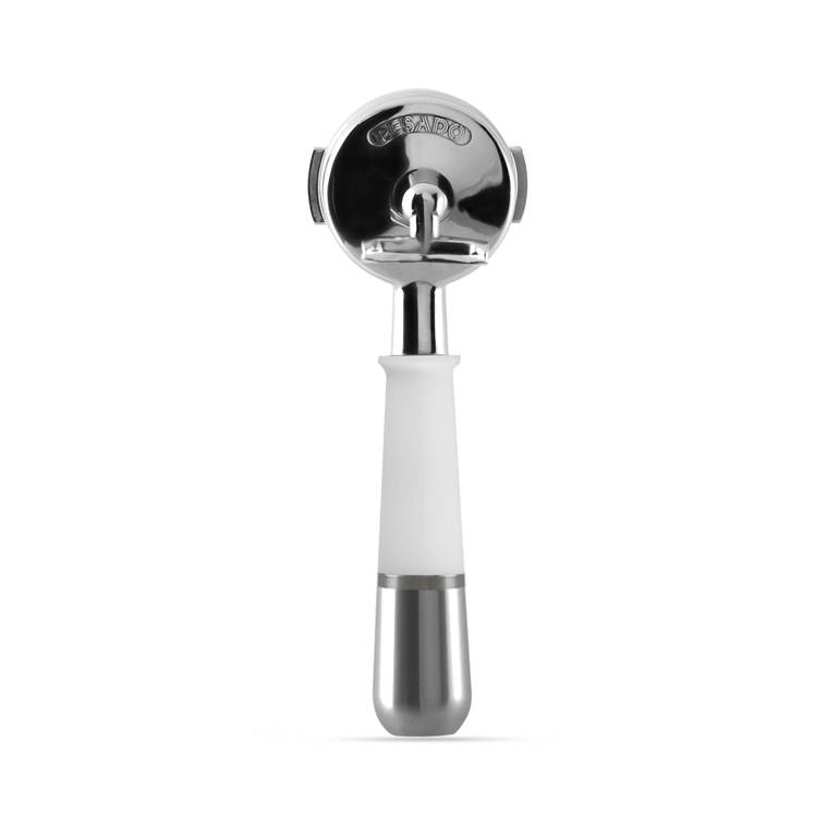 Pesado Double Spout 58mm LM/E61 WSL بورتافلتر مزدوج 58ملي أبيض فضي