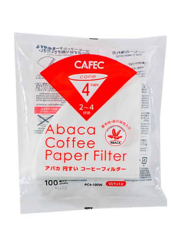 CAFEC V60 4cups filter فلتر  كافيك 4 أكواب