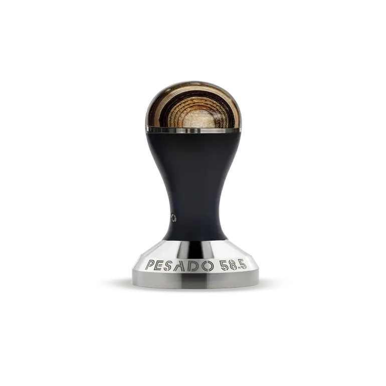 Pesado Tamper 58.5mm Black Riga مكبس بيسادو 58.5ملم أسود خشب