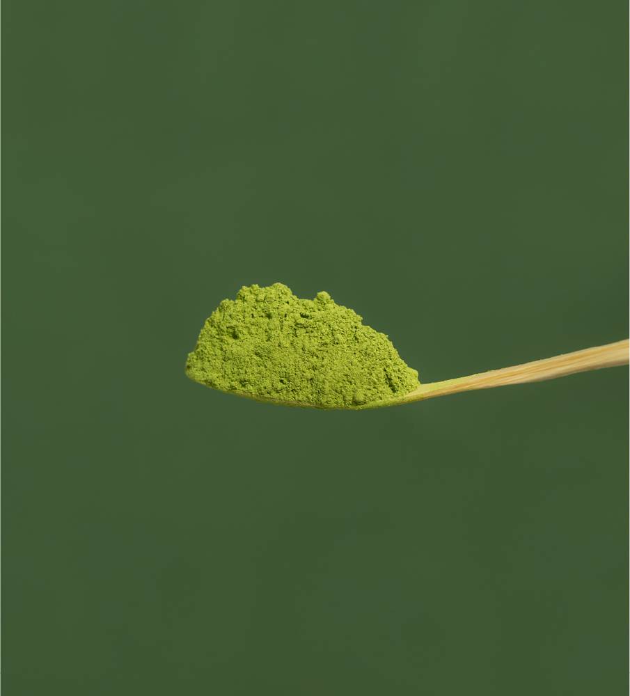 Matcha powder tin