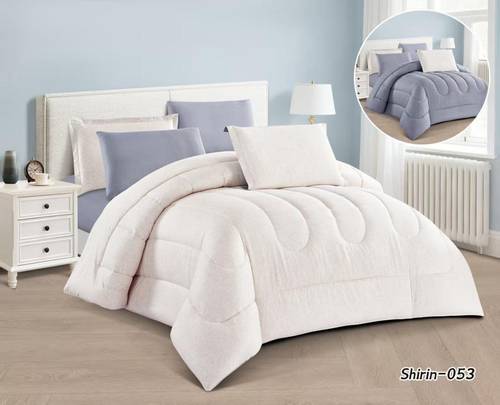 🌱 *NASMAH*  COTTON 100%  *مفرش نسمة قطن 100%*   مصنوع من قطن 100% طبيعي عالي الجودة، ناعم على البشرة ويساعد على تهوية الجسم أثناء النوم . عملي في الغسيل ويجلس بنفس النعومة مع الوقت  🌱🌱 نفرين 6 قطع 250X230 أريد وصف جميل