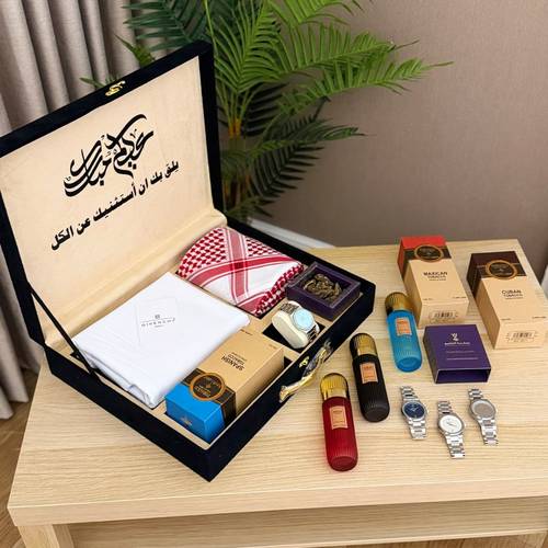 طقم هديه رجالي مميز 