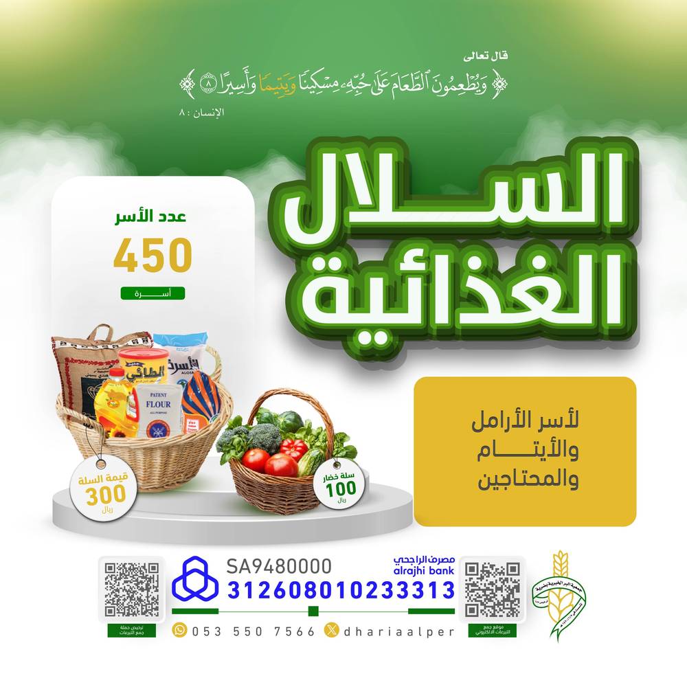 السلال الغذائية