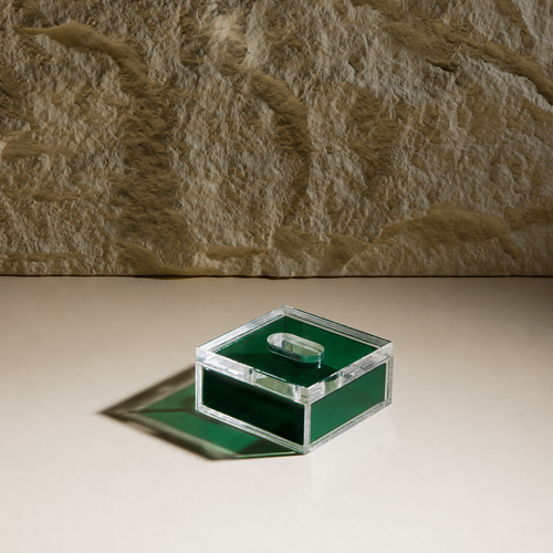 EMERALD TISSUE BOX SMALL