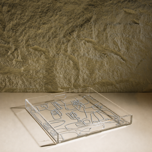 B TRAY SILVER 