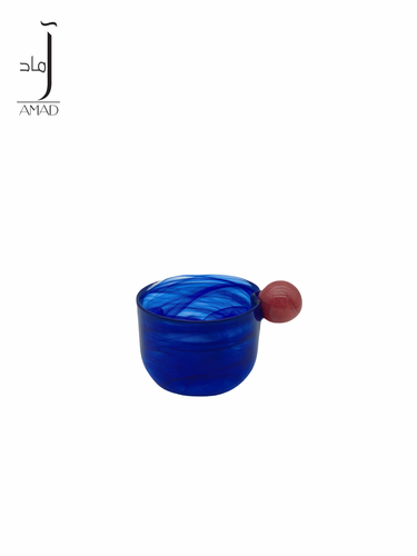 حصن تقديم زجاجي صغير