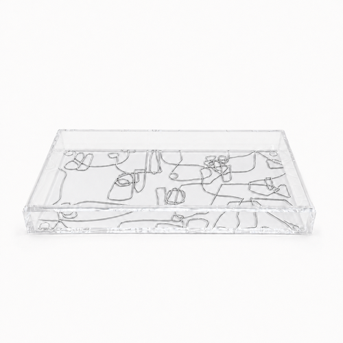 B TRAY SILVER SMALL 